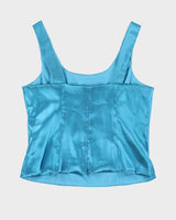 Vintage 90s Bellissima Satin Top - M