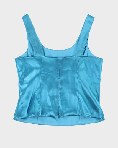 Vintage 90s Bellissima Satin Top - M