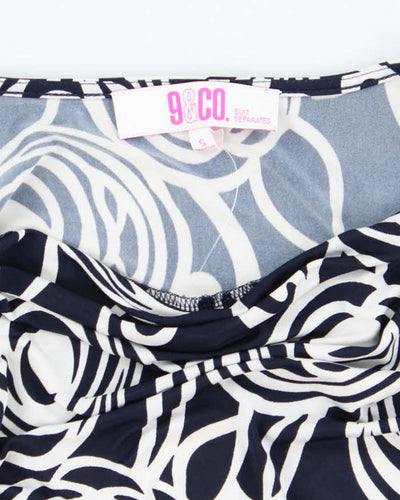 Vintage Y2k 00s 9&Co Cowl Neck Top - S