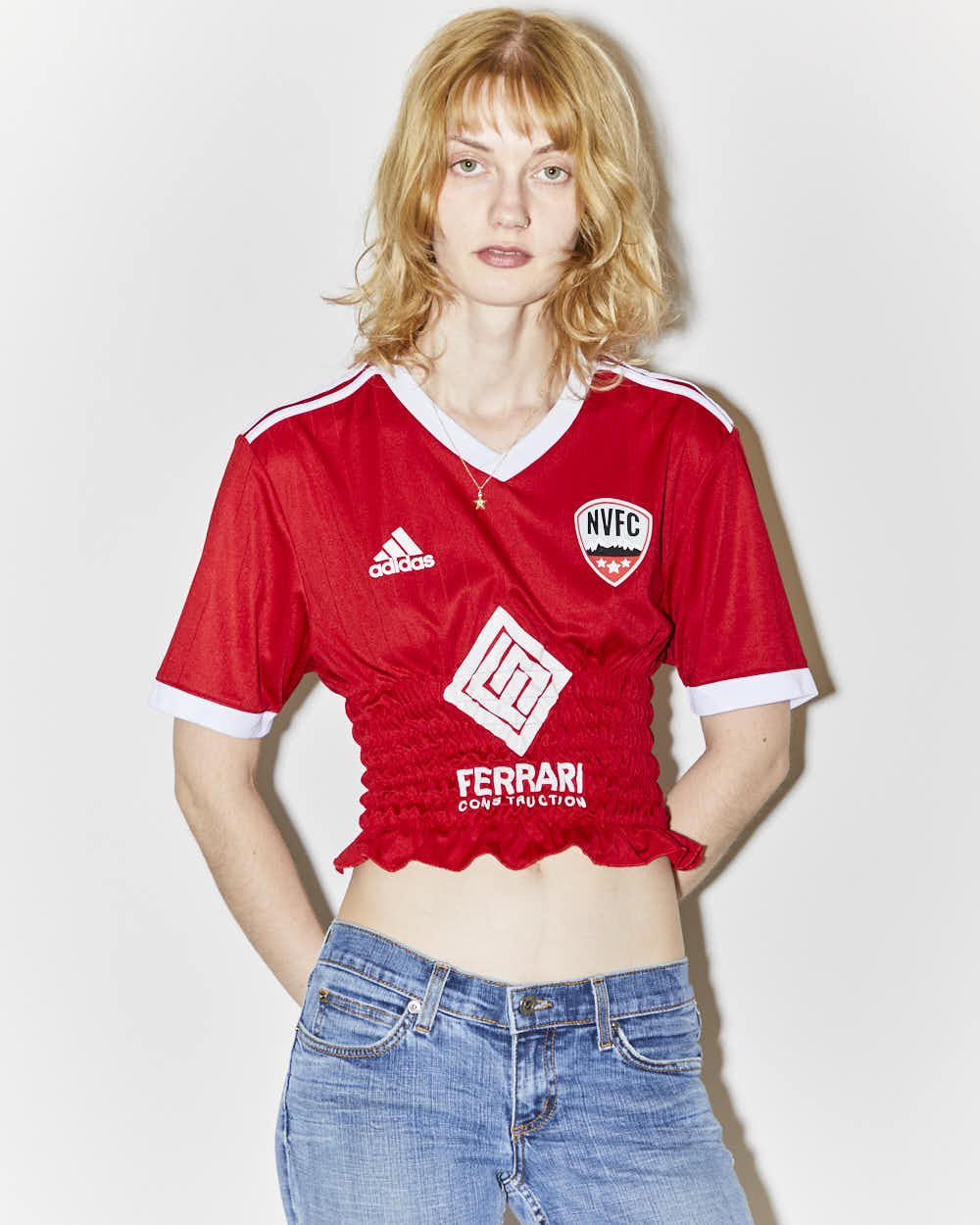 Rokit Originals Rework Sporty Spice Shirring Tee - S