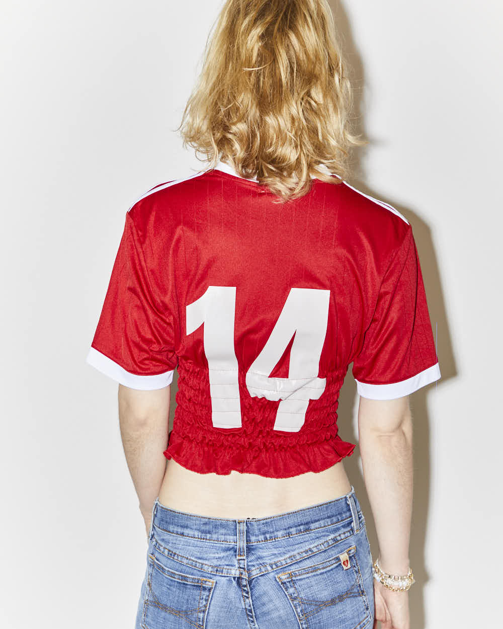 Rokit Originals Rework Sporty Spice Shirring Tee - S