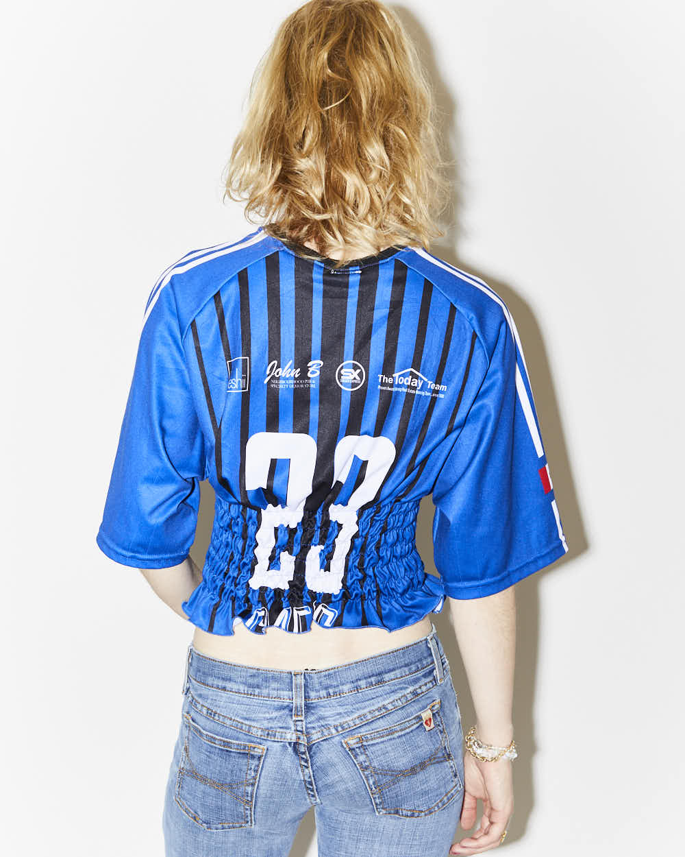 Rokit Originals Rework Sporty Spice Shirring Tee - L