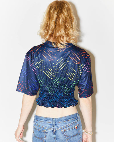 Rokit Originals Rework Sporty Spice Shirring Tee - XS