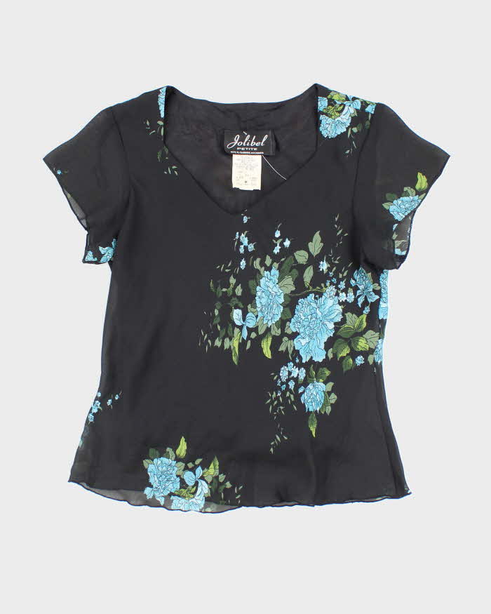 Vintage 90s Jolibel Floral Top - M