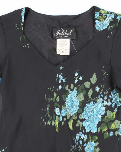 Vintage 90s Jolibel Floral Top - M
