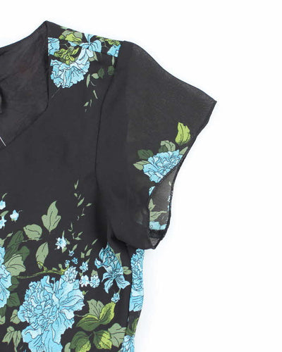 Vintage 90s Jolibel Floral Top - M