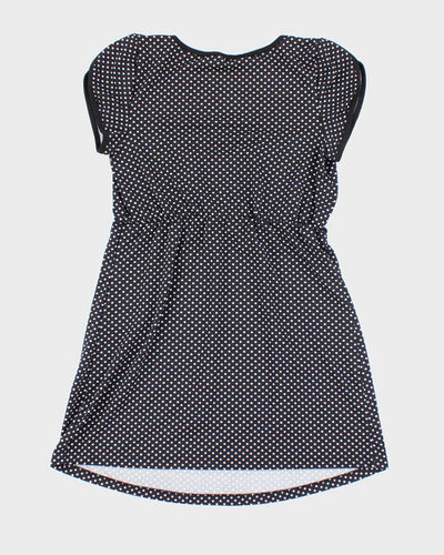 Vintage 00s Ricki's Polka Dot Long Top - S