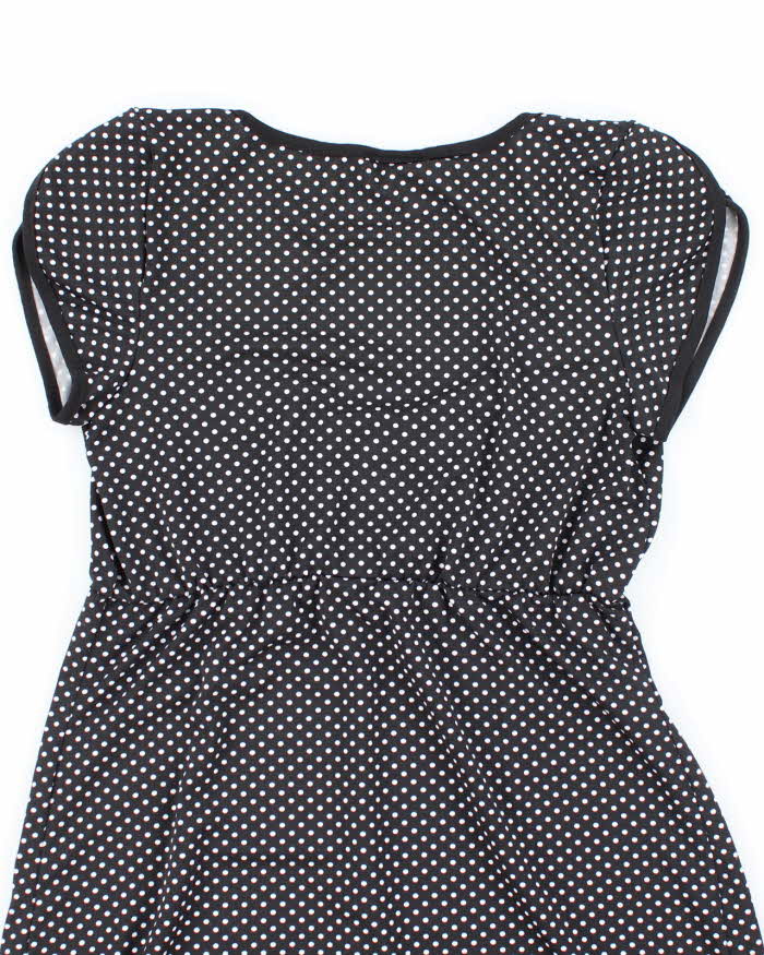 Vintage 00s Ricki's Polka Dot Long Top - S