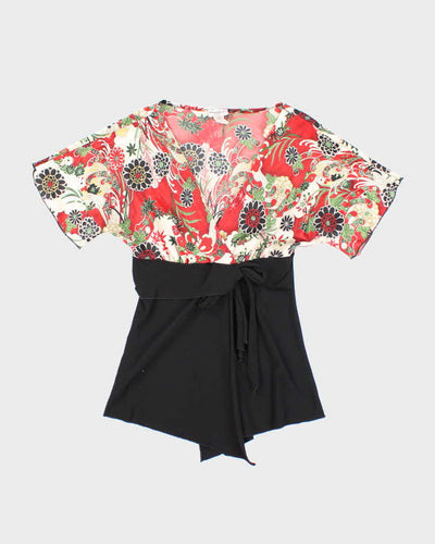 Vintage Y2k 00s Muaa Floral Top - M