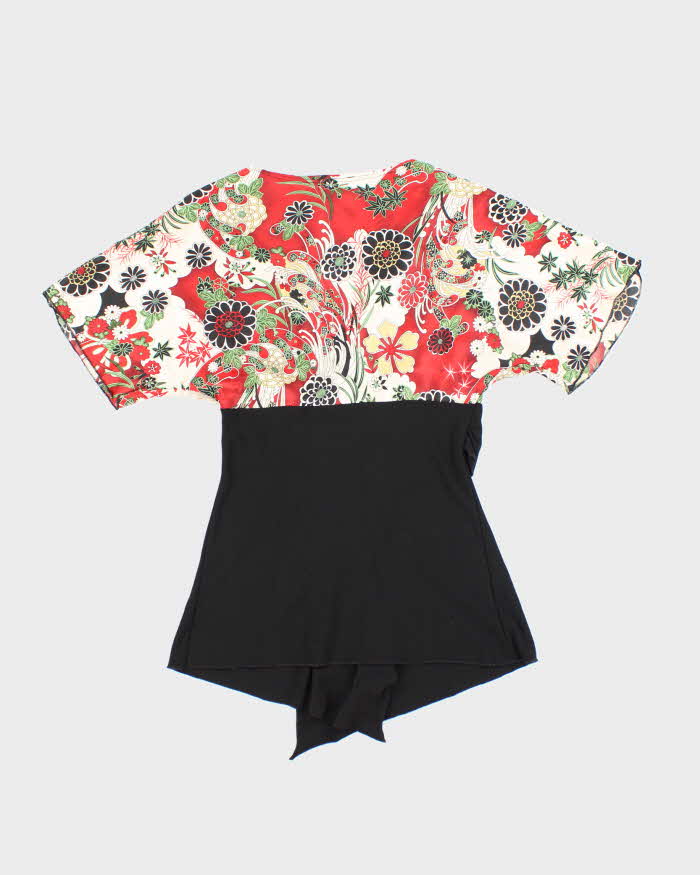 Vintage Y2k 00s Muaa Floral Top - M