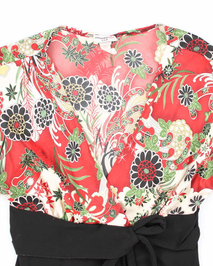 Vintage Y2k 00s Muaa Floral Top - M