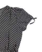 Vintage 00s Tamara H. Polka Dot Blouse - M