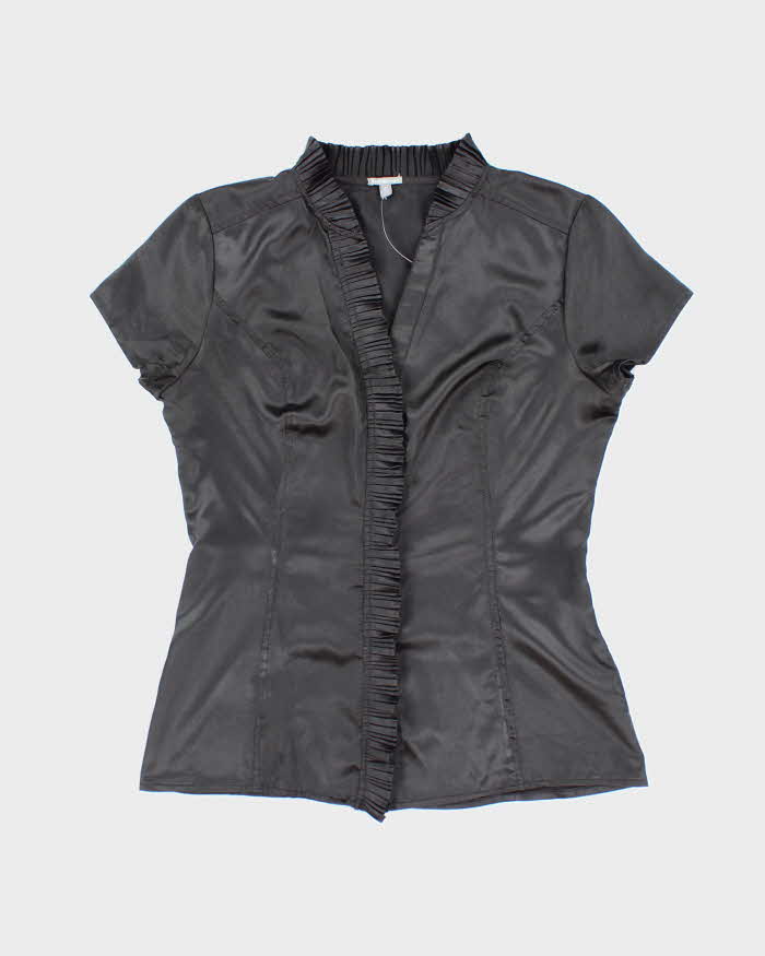 Vintage Y2k 00s Charlotte Russe Satin Blouse - M