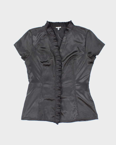 Vintage Y2k 00s Charlotte Russe Satin Blouse - M