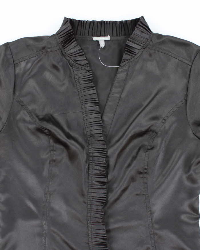 Vintage Y2k 00s Charlotte Russe Satin Blouse - M