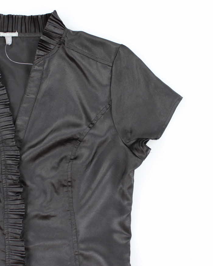 Vintage Y2k 00s Charlotte Russe Satin Blouse - M