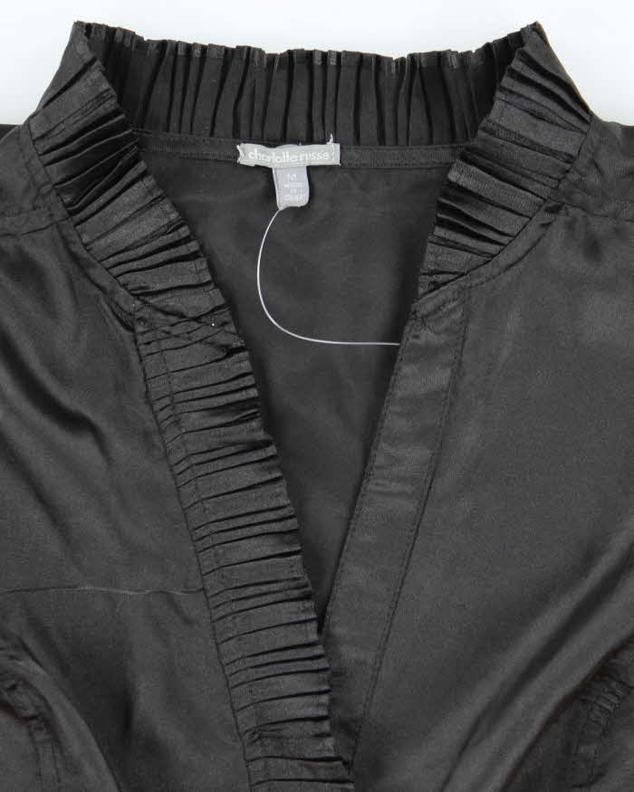 Vintage Y2k 00s Charlotte Russe Satin Blouse - M