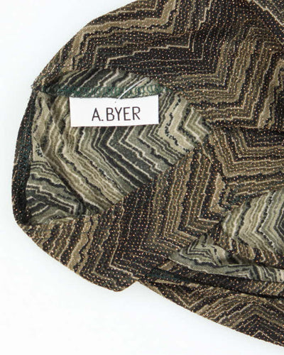 Vintage Y2k 00s A. Byer Sparkly Backless Top - S