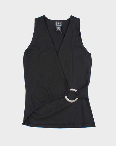 Vintage 00s International Concepts O Ring Top - S
