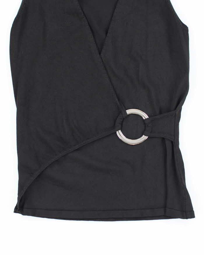 Vintage 00s International Concepts O Ring Top - S