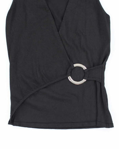 Vintage 00s International Concepts O Ring Top - S