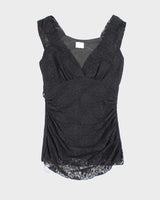 Vintage Y2k 00s Suzy Lace Top - XS