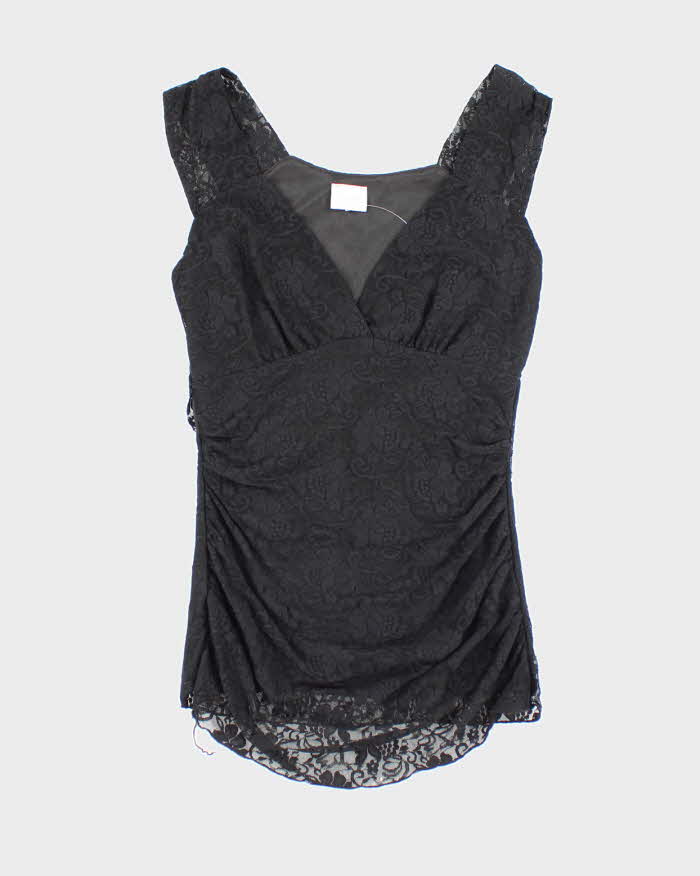 Vintage Y2k 00s Suzy Lace Top - XS