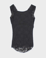 Vintage Y2k 00s Suzy Lace Top - XS