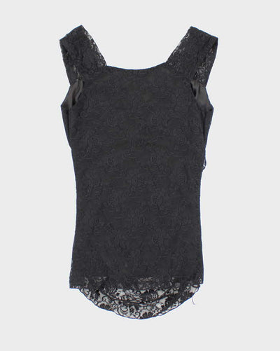 Vintage Y2k 00s Suzy Lace Top - XS