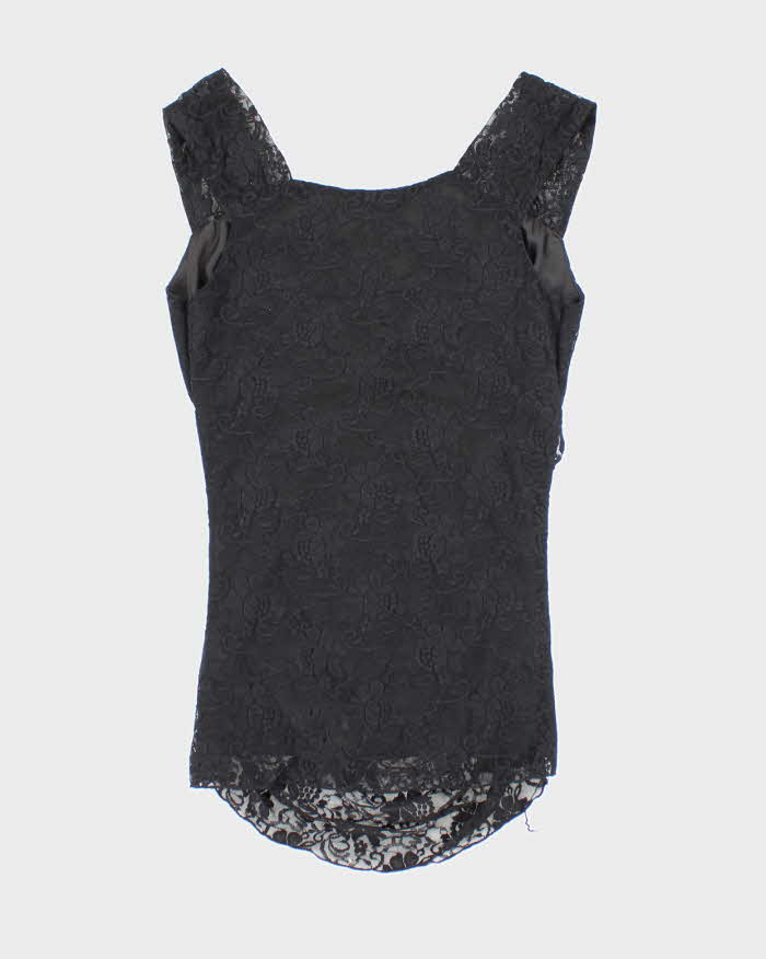 Vintage Y2k 00s Suzy Lace Top - XS