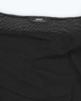 Vintage Y2k 00s Mexx Cowl Neck Double Mesh Top - S