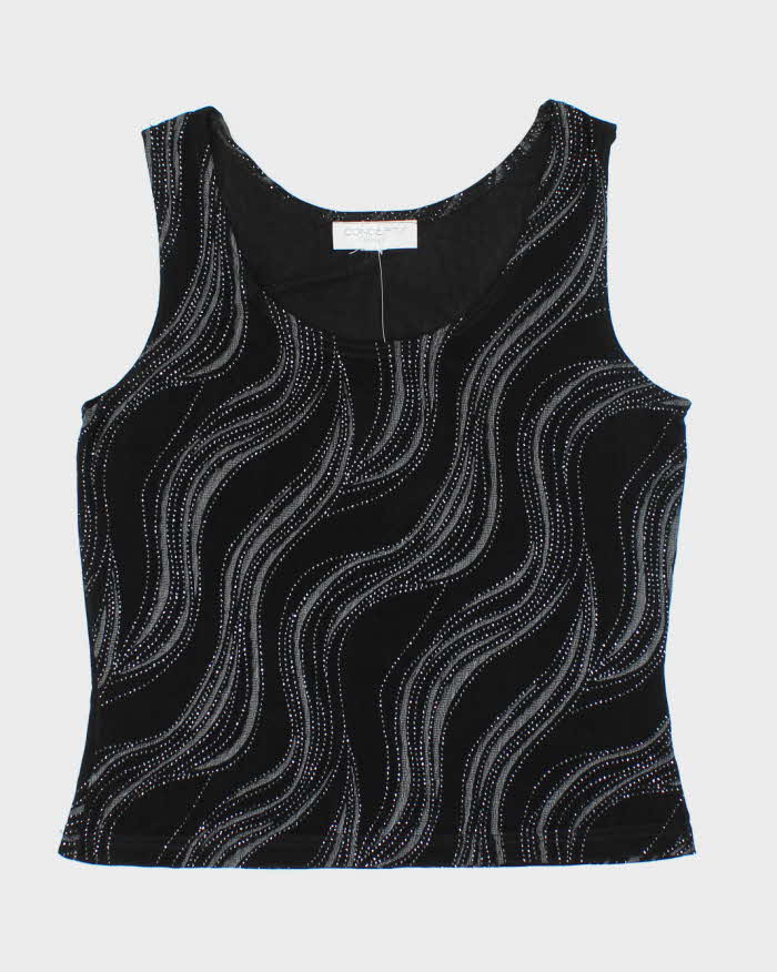 Vintage 90s Concepts Sparkly Cami Top - M