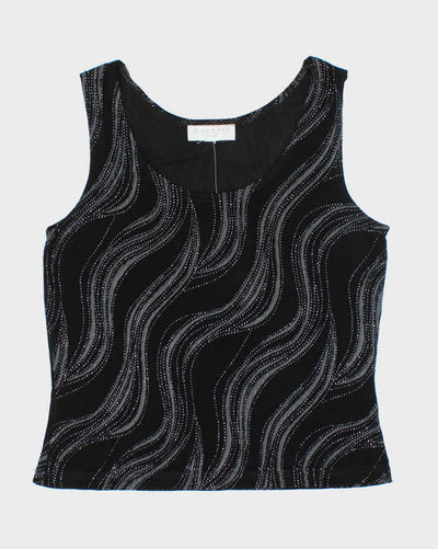 Vintage 90s Concepts Sparkly Cami Top - M