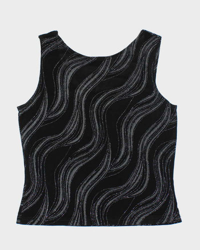 Vintage 90s Concepts Sparkly Cami Top - M