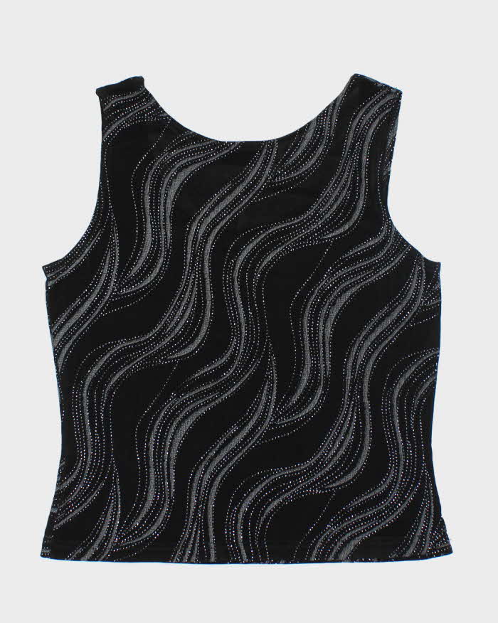 Vintage 90s Concepts Sparkly Cami Top - M