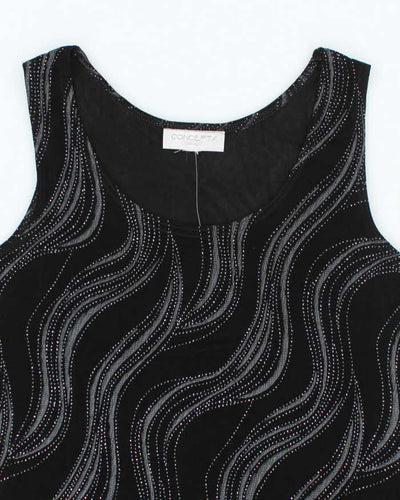 Vintage 90s Concepts Sparkly Cami Top - M