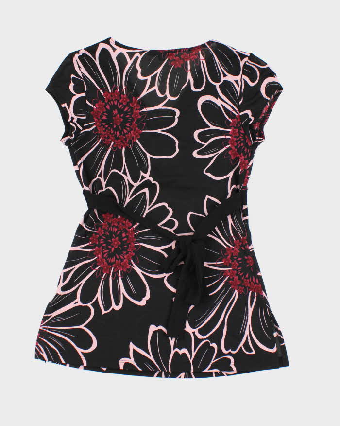 Vintage Y2k 00s Moa Moa Floral Top - S