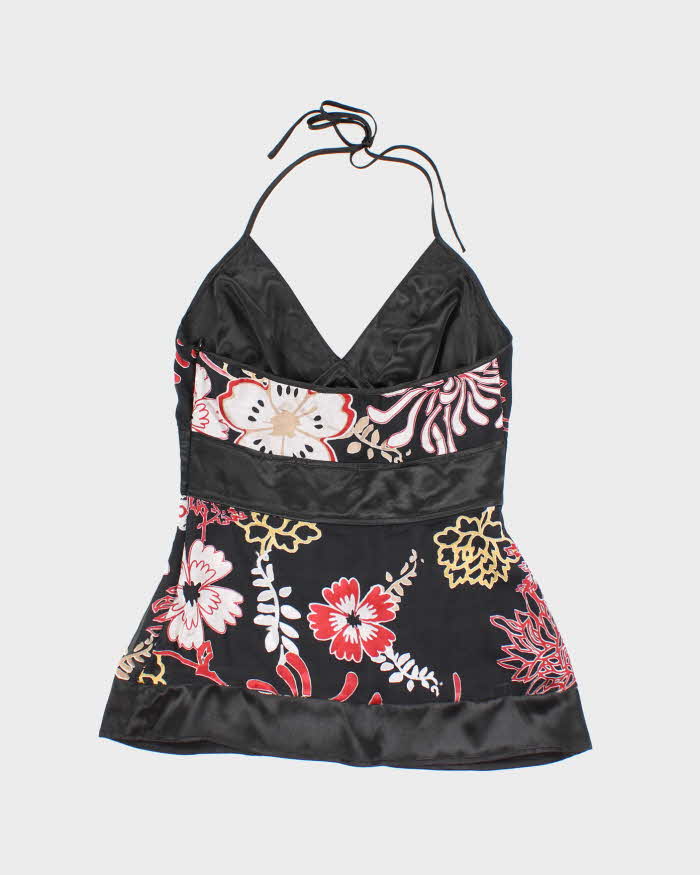 Vintage Y2k 00s Chado Silk Blend Halter Top - XS