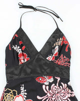 Vintage Y2k 00s Chado Silk Blend Halter Top - XS