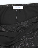 Vintage Y2k 00s Rick's Cowl Neck Halter Top - S