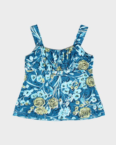 Vintage Y2k 00s Ally B. Satin Top - M