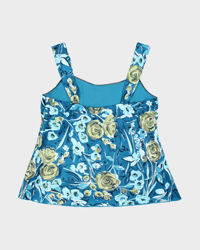 Vintage Y2k 00s Ally B. Satin Top - M