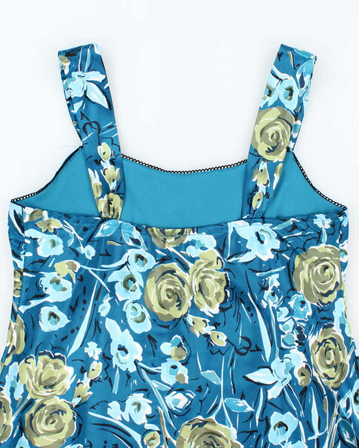 Vintage Y2k 00s Ally B. Satin Top - M