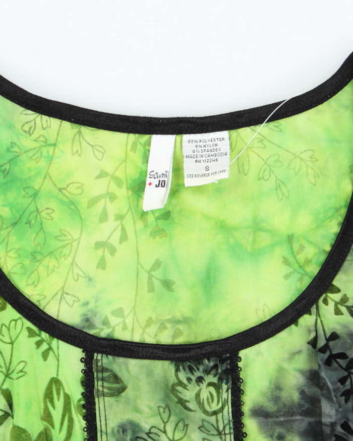 Vintage Y2k 00s Sami Jo Top - S