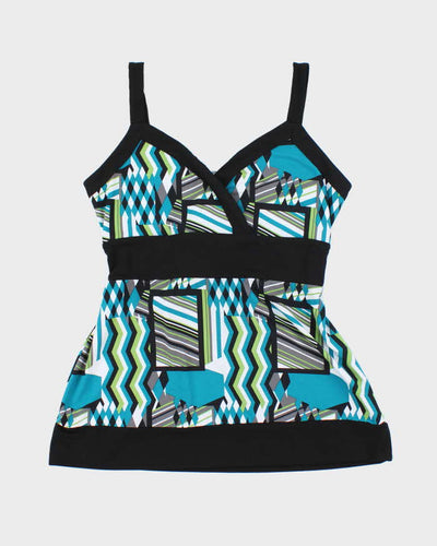 Vintage Y2k 00s Ricki's Pattern Cami - M