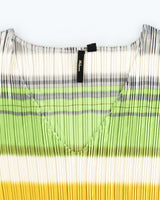Vintage Y2k 00s Milam Stripe Plisse Top - S