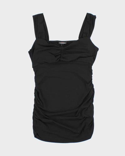 Vintage Y2k 00s Le Chateau Ruched Cami - S
