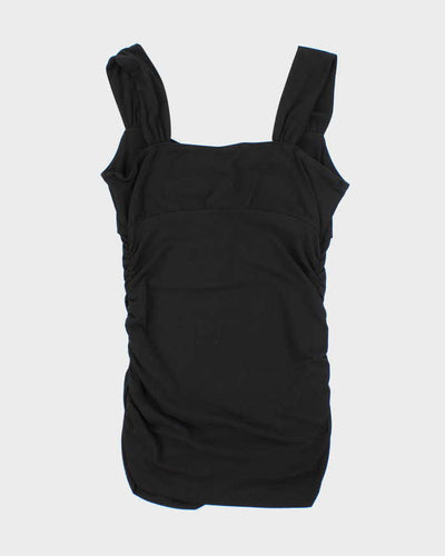 Vintage Y2k 00s Le Chateau Ruched Cami - S