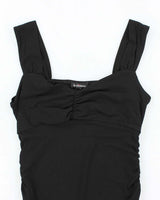 Vintage Y2k 00s Le Chateau Ruched Cami - S