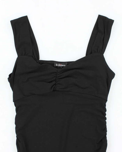 Vintage Y2k 00s Le Chateau Ruched Cami - S